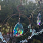 Moon Suncatcher: Rose Quartz