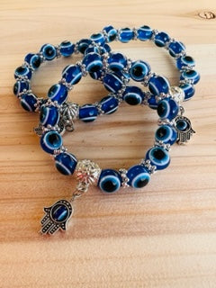 Evil eye bracelet