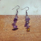 Beauty Marked: Amethyst Drop Earrings