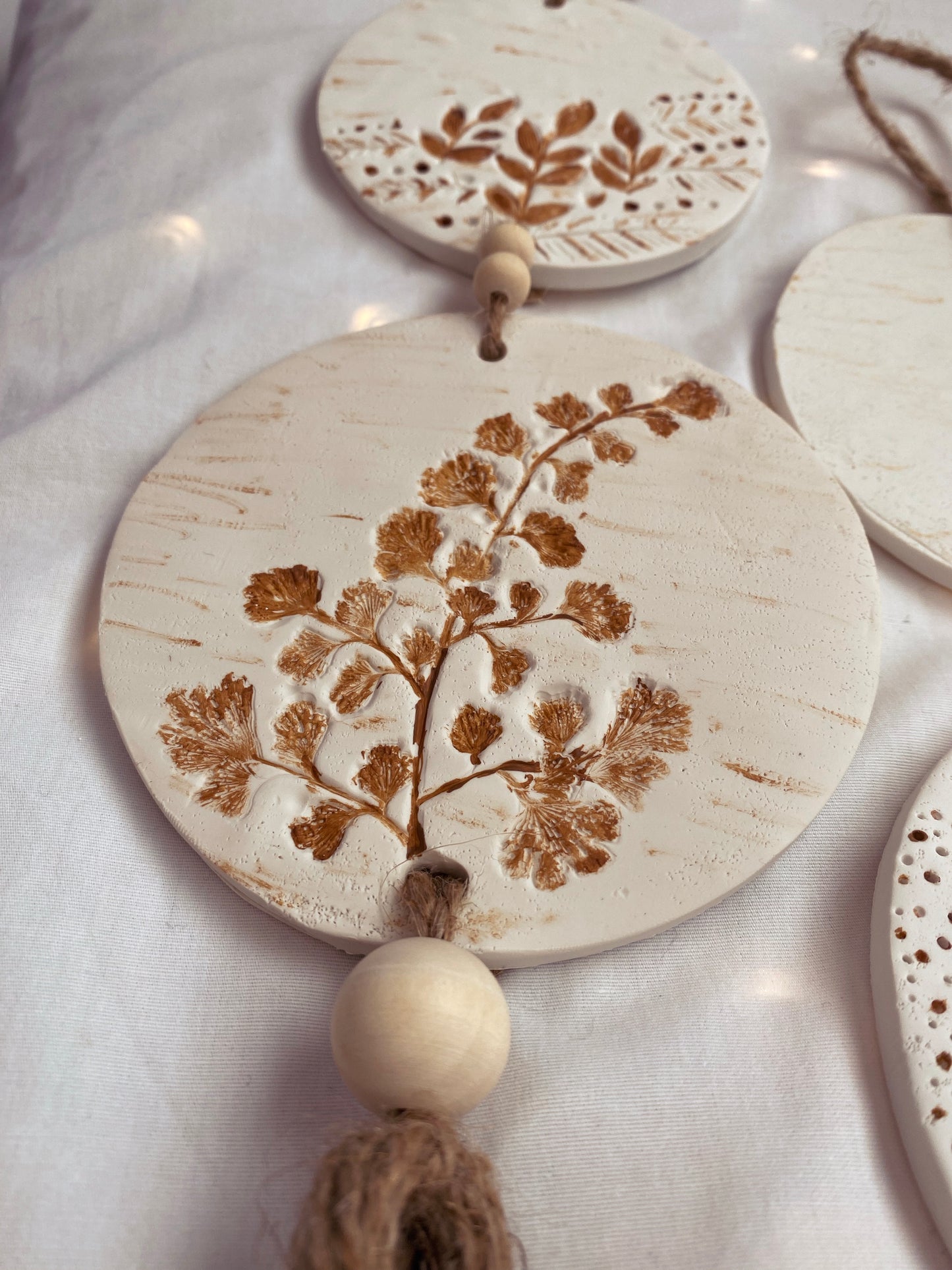 Leaf Clay Tapestry