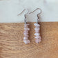 Rose Quartz Drop Earrings