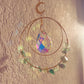 Moon Suncatcher: Green Fluorite