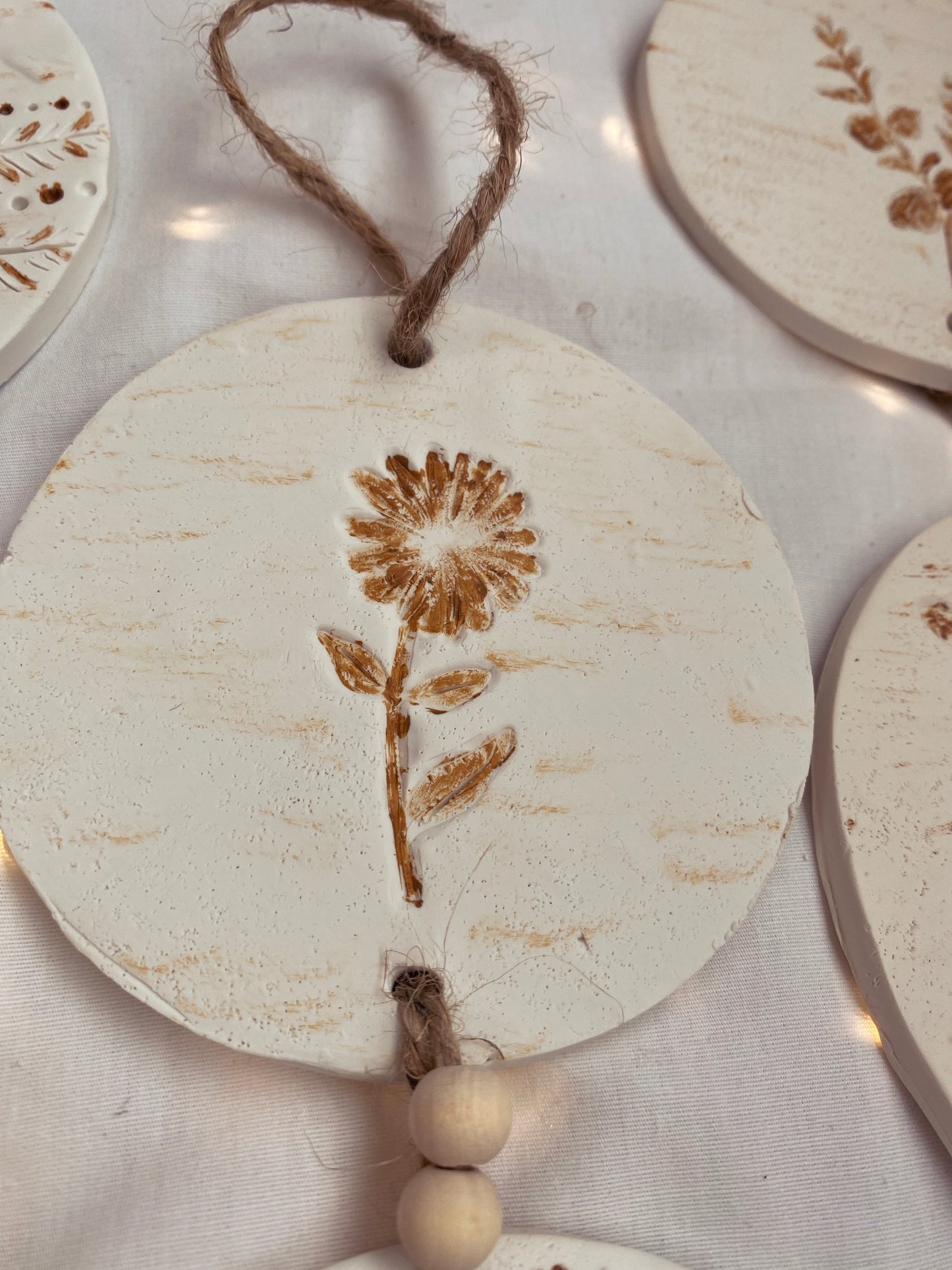 Floral Clay Tapestry