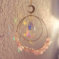 Moon Suncatcher: Rose Quartz