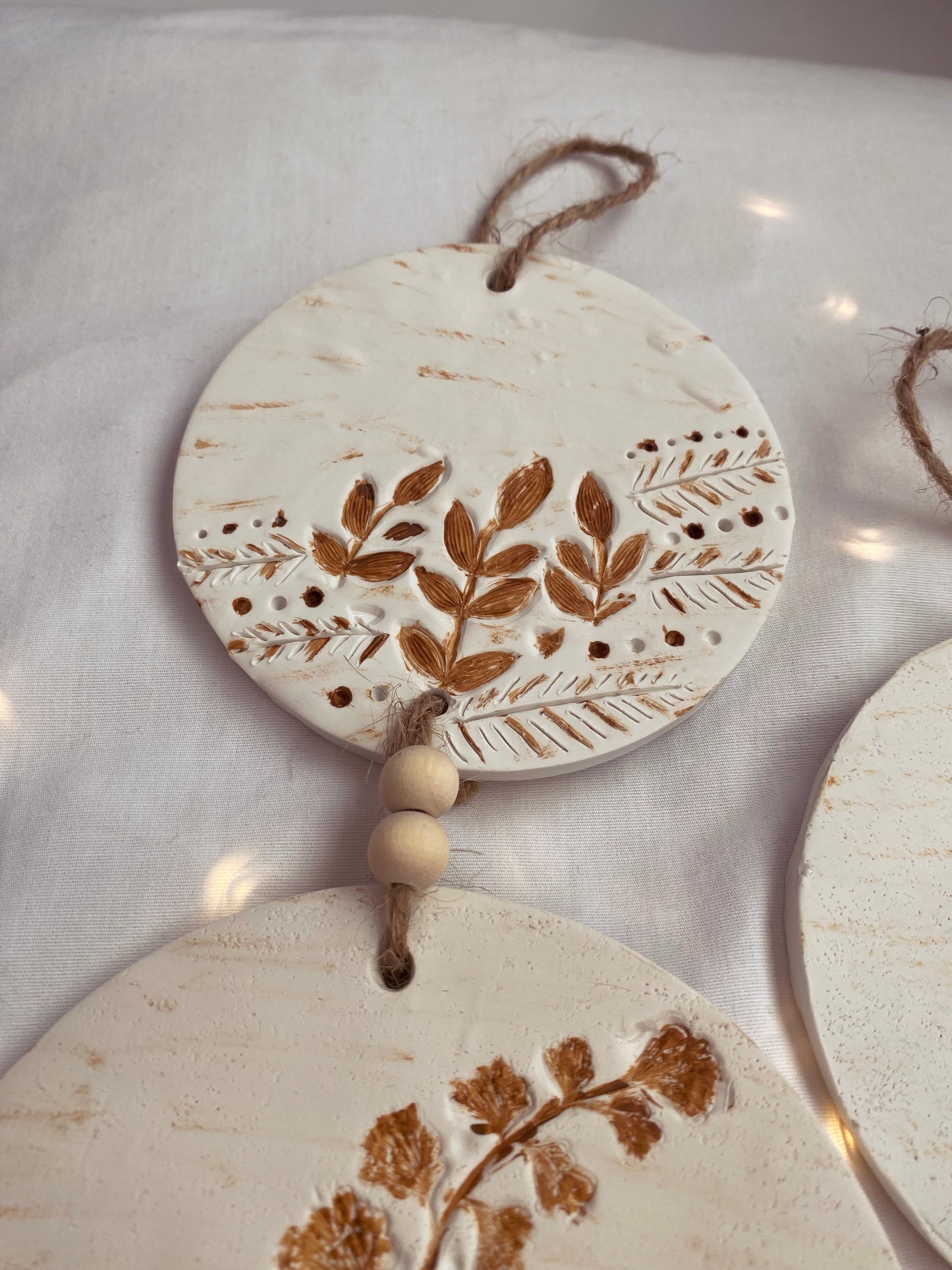 Leaf Clay Tapestry